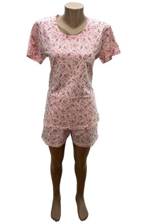 Пижама женская "Собачки" розовая 44-46