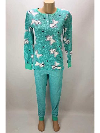 Пижама на планке ( начес ) Бурундучки
