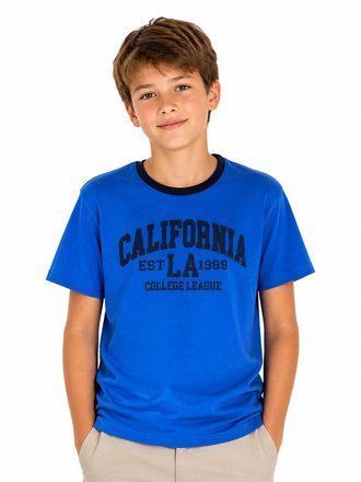 Футболка &ldquo;California&rdquo; синя 38р