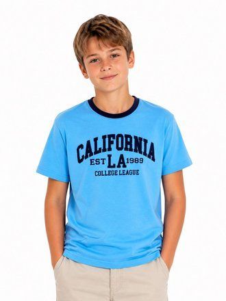 Футболка &ldquo;California&rdquo; блакитна 36р