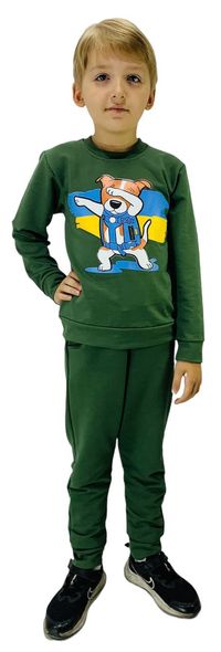 Детский спортивный костюм Патрон (2-х нить)Хаки