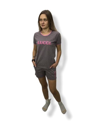 Женская пижама "Lucci" розовая 44-46