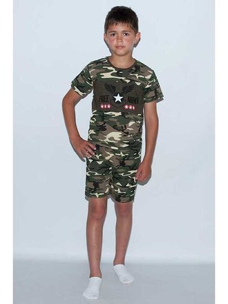 Детский костюм футболка и шорты "FREE-ARMY"