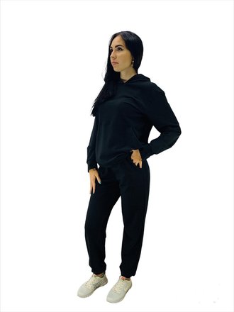 Жіночий спортивний костюм Чорний