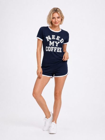 Пижама"NEED MY COFFEA"