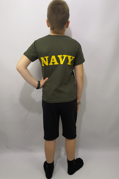 Костюм футболка и шорты для мальчика "NAVI"